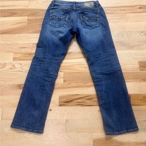 BKE Carter Men's Straight Jeans in Classic Blue 33x31